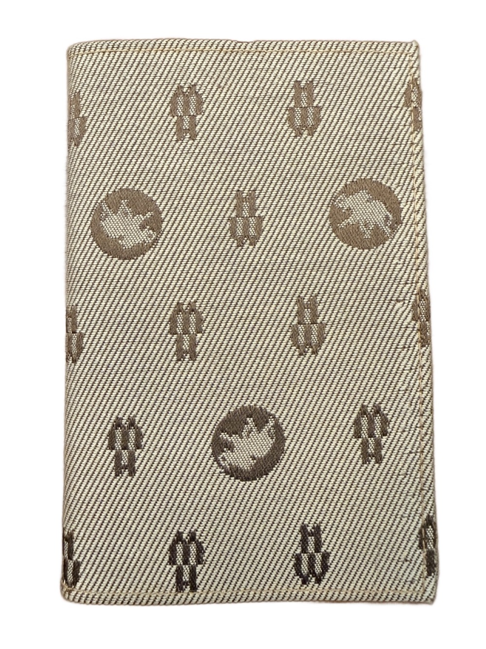 Hunting World Passport Holder | Elephant Logo Monogram Travel Wallet